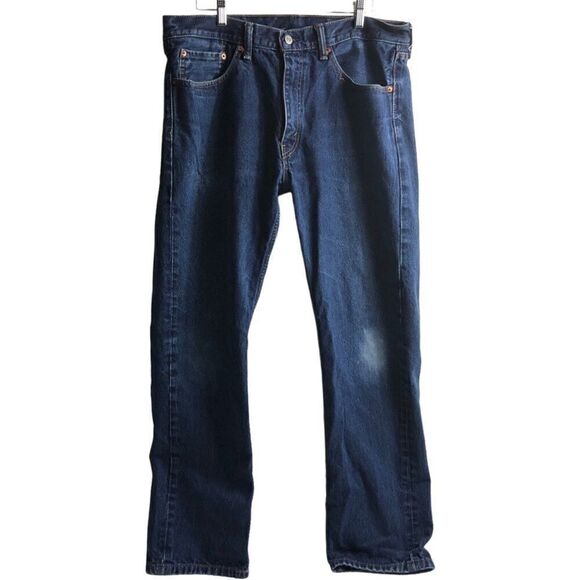 Levi’s 505 Denim Straight Leg Jeans - Picture 1 of 8